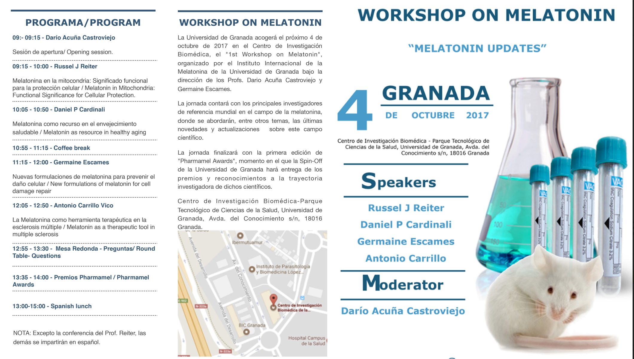 1st Workshop on Melatonin