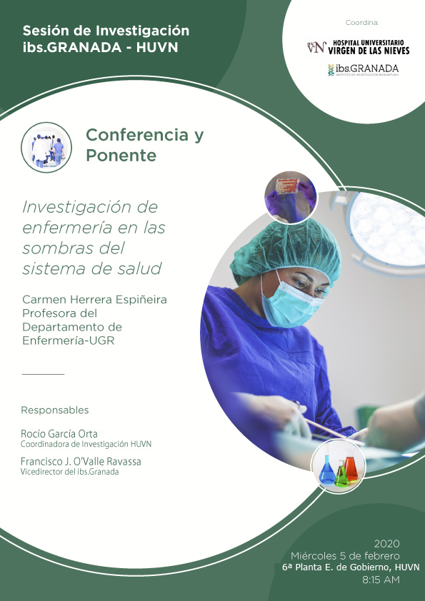 Sesión de investigación: "Investigación de enfermería en las sombras del sistema de salud"